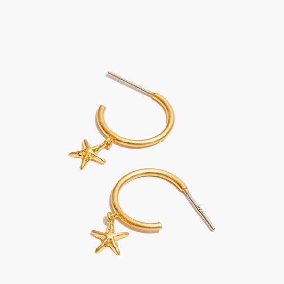 Madewell Jewelry - NWT Madewell Star mini earrings
